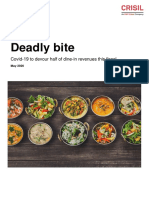 Deadly Bite: Covid-19 To Devour Half of Dine-In Revenues This Fiscal