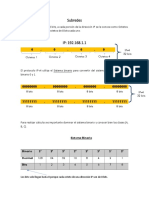 Calculo Subredes PDF