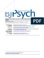 Review Affective Disorders and Risk of Developing Dementia: Systematic