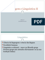 Aula 7 Linguagem e Lingusitica II 2