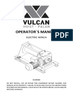 Operator'S Manual: Electric Winch