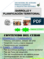 Desarrollo Y Planificación Territorial