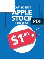 How To Buy Apple Stock For One Dollar