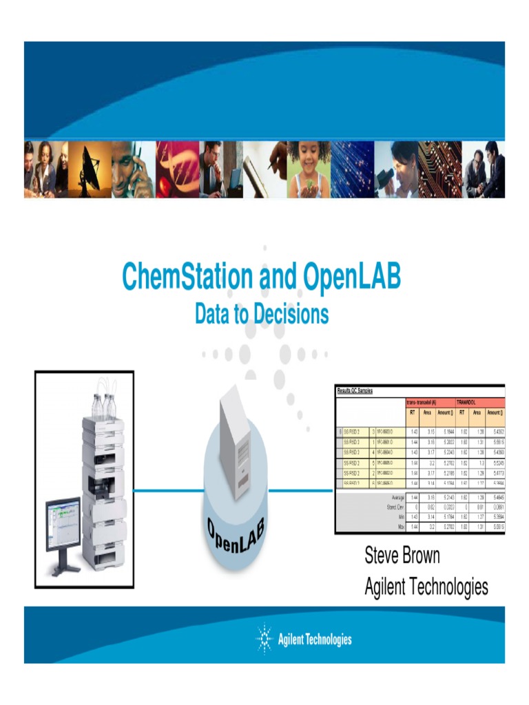 Series 1 ChemStation and Open Lab Data To Decisions PDF PDF