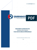 Pensamiento Administrativo 2016 PDF