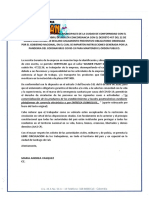 Cartas de Permiso de Circulacion