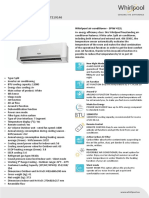 12NC 853001901100 GTIN (EAN) Code 8003437219146: Whirlpool Air Conditioner - SPIW 412L