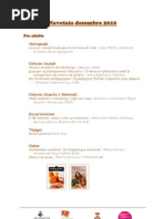 Novetats desembre 2010