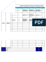 Matriz de identificación evaluación y calificación de riesgos