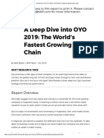 A Deep Dive Into OYO 2019 - The World's Fastest Growing Hotel Chain