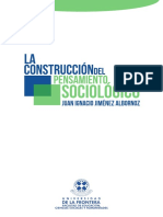La Construccion Del Conocimiento Sociologico (Juan Jimenez) PDF