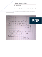 3E Tarea Factorización