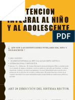 Niño y Adolescente