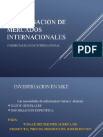 Tema 5 -Investigacion de Mercados Internacionales 
