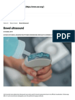 Bowel Ultrasound - Society of Radiographers PDF