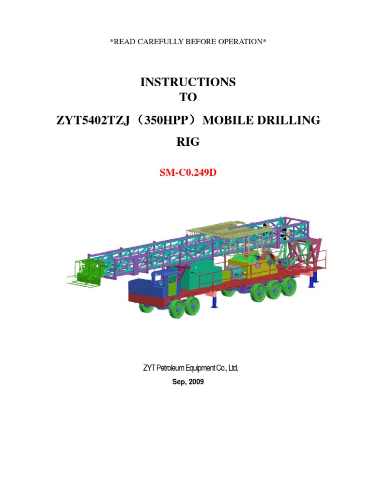 ダイヤのA 1〜30 ZYT5402TZJ Drilling Rig Overview | PDF | Clutch | Transmission