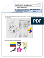 SOCIALES Grado Primero