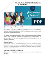 Impuestos Bolivia 2020 PDF
