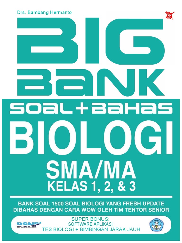 Big Bank Soal Bahas Biologi Sma Drs Bambang Hermantopdf Docx