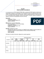 Taller Prestaciones Economicas - Julio 7 de 2000