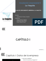 Diapositivas La Vaquita Incubacion II FINAL