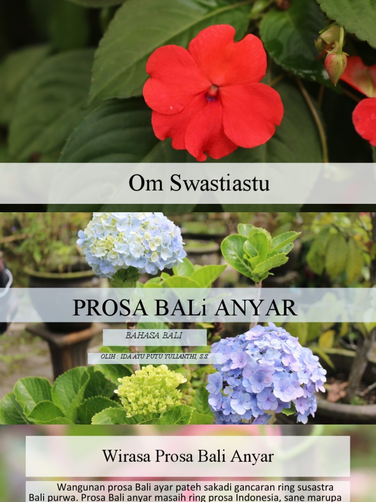 Prosa Bali Anyar
