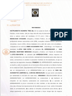 Contrato de arrendamiento de local comercial en Danlí