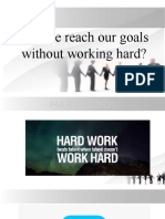 Can We Reach Our Goals Without Working Hard?