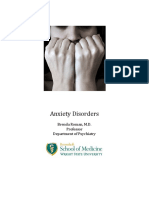 Anxiety Disorders - Notes
