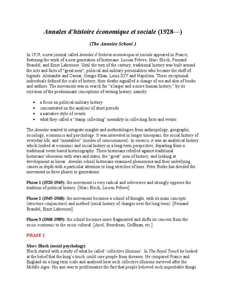Annales D | PDF | Science | Human Science