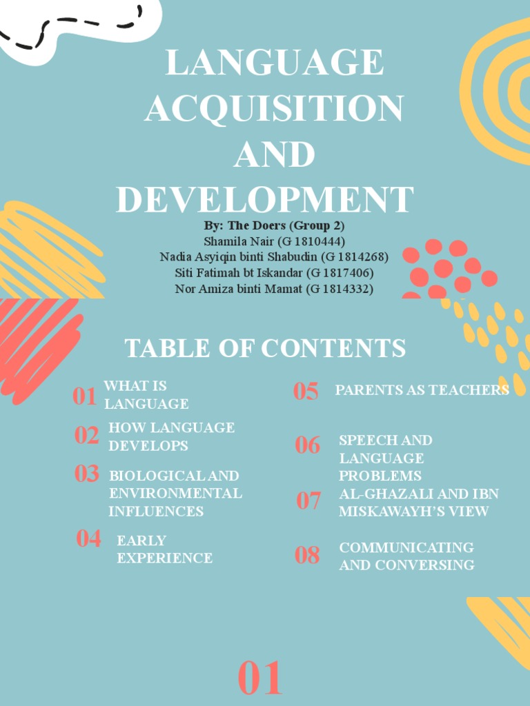Stages of Language Development in Infants | PDF | Language Acquisition ...