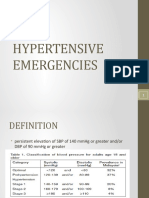 HYPERTENSION Emergency