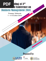 3rd International Conference On Business Management ICBM 2018 PDF