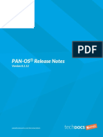 Pan-Os 8.1-Release-Notes PDF