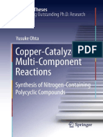 Copper-Catalyzed Multi-Component Reactions - Synthesis of Nitrogen-Containing Polycyclic Compounds (2011) PDF