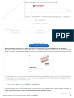 Modulus of Elasticity of Concrete- Determination and Importance in Design