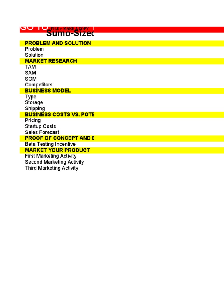 Ecommerce Business Plan Template | PDF | Software Release Life Cycle ...