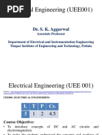 Electrical Engineering (UEE001) : Dr. S. K. Aggarwal