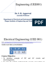 Electrical Engineering (UEE001) : Dr. S. K. Aggarwal
