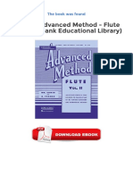 Rubank Advanced Method - Flute Vol. 2 (Rubank Educational Library)