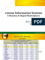 Online Information Systems: E-Business & Digital Marketplaces