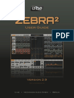 Zebra2 User Guide PDF