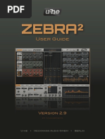 Zebra2 User Guide PDF