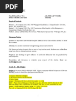 FEU CL2 2014 Syllabus | PDF