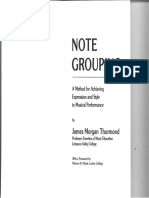 Note Grouping - James Morgan Turmond PDF