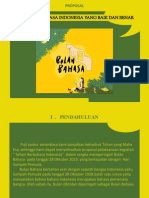 Proposal Bulan Bahasa PDF