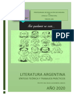 Literatura Argentina Siglo XIX