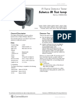 Salwico IR Test Lamp: IR Flame Detector Tester