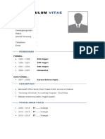 CV Profile Optimization