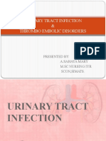 UTI & Thromboembolic Disorders in Pregnancy